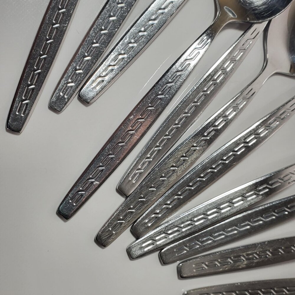 12 Rostfrei Small Tea DemitasseSpoons - Picture 3 of 11